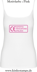 Damen Top mit Träger CE Geprüftes Hochleistungs Spielzeug 