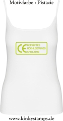 Damen Top mit Träger CE Geprüftes Hochleistungs Spielzeug 