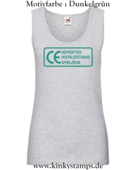 Damen Tanktop CE Geprüftes Hochleistungs Spielzeug 