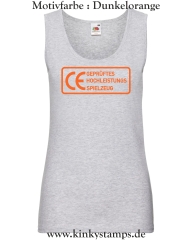 Damen Tanktop CE Geprüftes Hochleistungs Spielzeug 