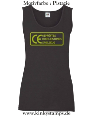 Damen Tanktop CE Geprüftes Hochleistungs Spielzeug 