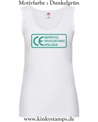 Damen Tanktop CE Geprüftes Hochleistungs Spielzeug 