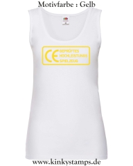 Damen Tanktop CE Geprüftes Hochleistungs Spielzeug 