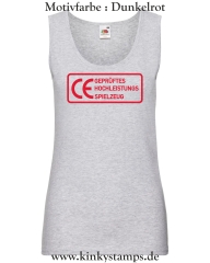 Damen Tanktop CE Geprüftes Hochleistungs Spielzeug 