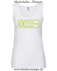 Damen Tanktop CE Geprüftes Hochleistungs Spielzeug 