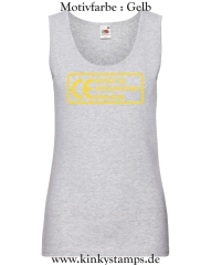 Damen Tanktop CE Geprüftes Hochleistungs Spielzeug 