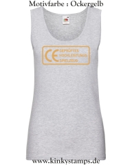 Damen Tanktop CE Geprüftes Hochleistungs Spielzeug 