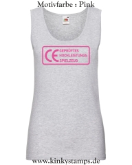 Damen Tanktop CE Geprüftes Hochleistungs Spielzeug 