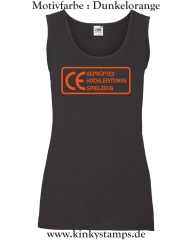 Damen Tanktop CE Geprüftes Hochleistungs Spielzeug 