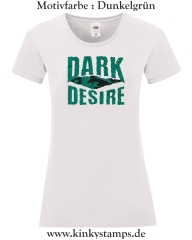 Damen T-Shirt mit rund Ausschnitt Dark Desire