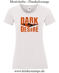 Damen T-Shirt mit rund Ausschnitt Dark Desire