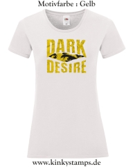 Damen T-Shirt mit rund Ausschnitt Dark Desire