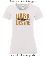 Damen T-Shirt mit rund Ausschnitt Dark Desire