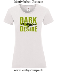 Damen T-Shirt mit rund Ausschnitt Dark Desire