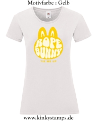 Damen T-Shirt mit rund Ausschnitt Rope Bunny - tie me up
