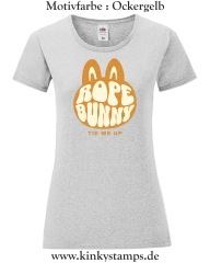 Damen T-Shirt mit rund Ausschnitt Rope Bunny - tie me up