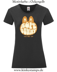 Damen T-Shirt mit rund Ausschnitt Rope Bunny - tie me up
