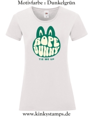 Damen T-Shirt mit rund Ausschnitt Rope Bunny - tie me up