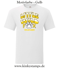 Herren T-Shirt Little wild Fox - untamable