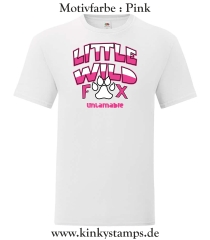 Herren T-Shirt Little wild Fox - untamable