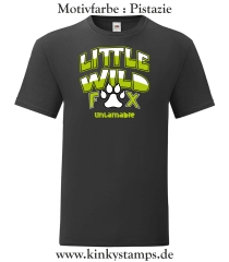 Herren T-Shirt Little wild Fox - untamable