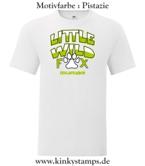 Herren T-Shirt Little wild Fox - untamable