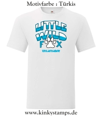 Herren T-Shirt Little wild Fox - untamable