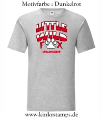 Herren T-Shirt Little wild Fox - untamable