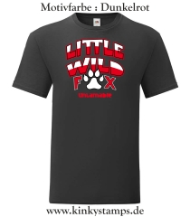 Herren T-Shirt Little wild Fox - untamable