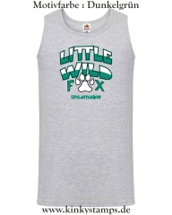 Herren Tanktop Little wild Fox - untamable
