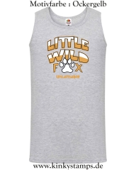 Herren Tanktop Little wild Fox - untamable