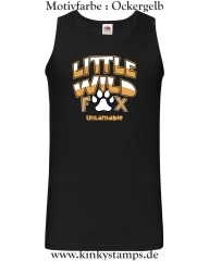 Herren Tanktop Little wild Fox - untamable