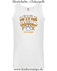 Herren Tanktop Little wild Fox - untamable