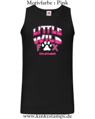 Herren Tanktop Little wild Fox - untamable