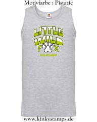 Herren Tanktop Little wild Fox - untamable