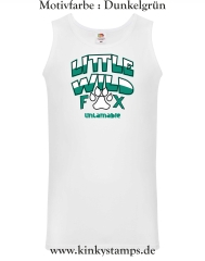 Herren Tanktop Little wild Fox - untamable