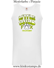 Herren Tanktop Little wild Fox - untamable