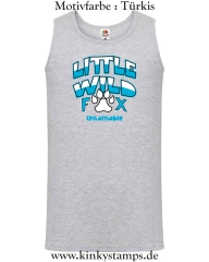 Herren Tanktop Little wild Fox - untamable