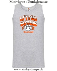 Herren Tanktop Little wild Fox - untamable