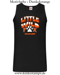 Herren Tanktop Little wild Fox - untamable