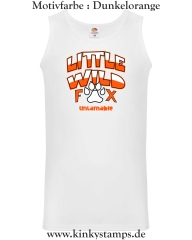 Herren Tanktop Little wild Fox - untamable
