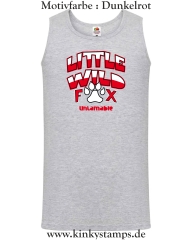 Herren Tanktop Little wild Fox - untamable