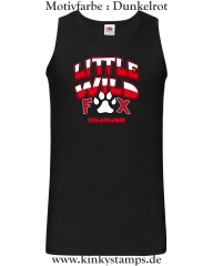 Herren Tanktop Little wild Fox - untamable