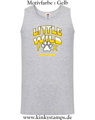 Herren Tanktop Little wild Fox - untamable