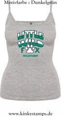Damen Top mit Träger Little wild Fox - untamable
