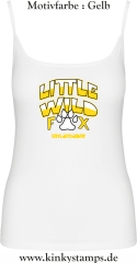 Damen Top mit Träger Little wild Fox - untamable