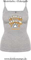 Damen Top mit Träger Little wild Fox - untamable