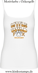 Damen Top mit Träger Little wild Fox - untamable