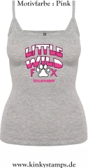 Damen Top mit Träger Little wild Fox - untamable