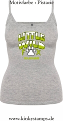 Damen Top mit Träger Little wild Fox - untamable
